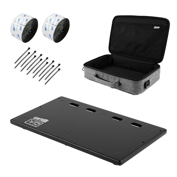 Gator Cases GV-TL1710-GB Vertex Travel Lite 17 x 10 Pedalboard Bag Set