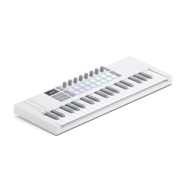 Novation Launchkey Mini 37 White MK4 MIDI Keyboard Controller