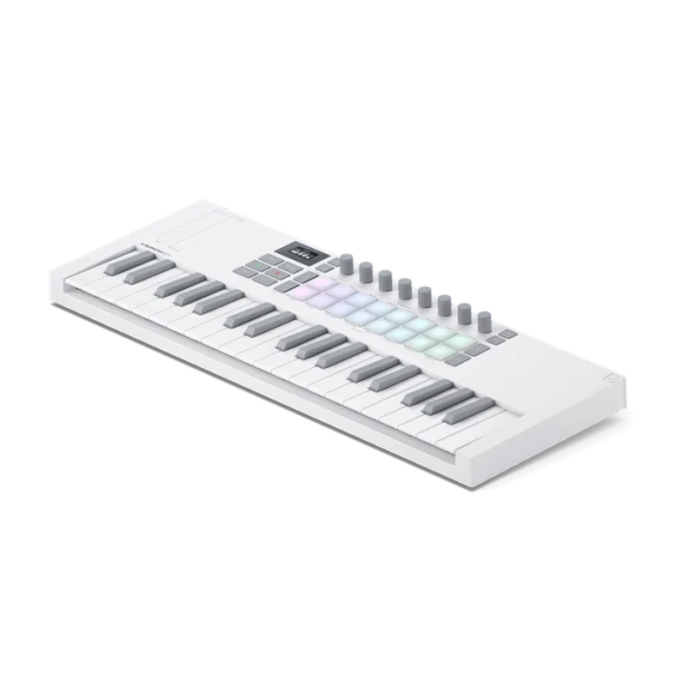 Novation Launchkey Mini 37 White MK4 MIDI Keyboard Controller
