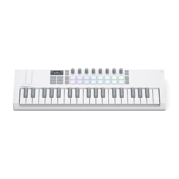 Novation Launchkey Mini 37 White MK4 MIDI Keyboard Controller