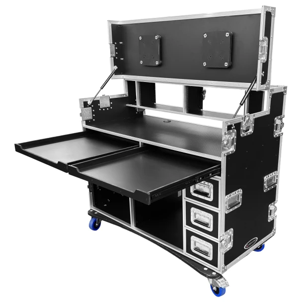Odyssey FLYPACK2 Dual Bay Portable Video Production Rack Case
