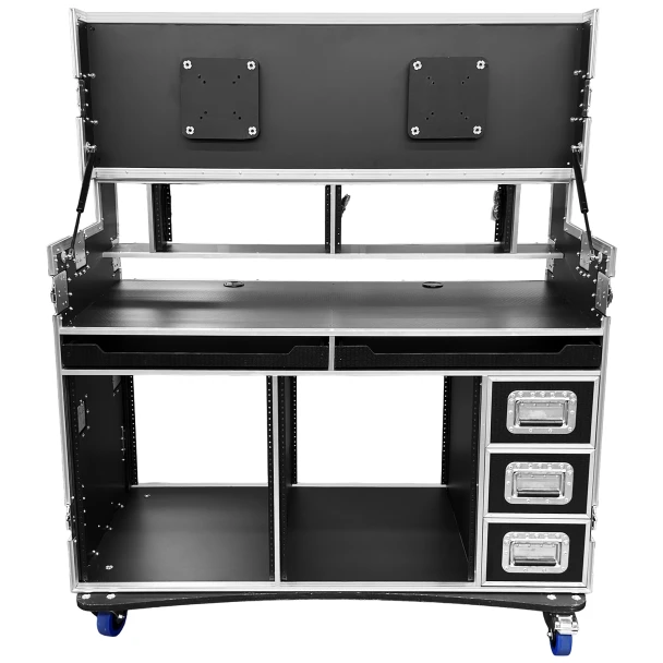 Odyssey FLYPACK2 Dual Bay Portable Video Production Rack Case