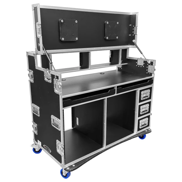 Odyssey FLYPACK2 Dual Bay Portable Video Production Rack Case