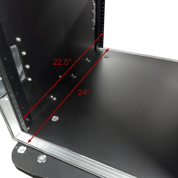 Odyssey FLYPACK2 Dual Bay Portable Video Production Rack Case