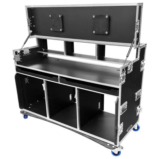Odyssey FLYPACK3 Triple Bay Portable Video Production Rack Case