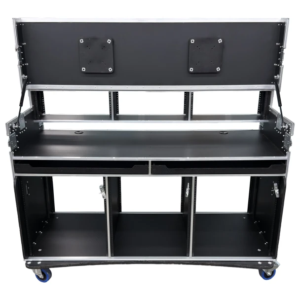 Odyssey FLYPACK3 Triple Bay Portable Video Production Rack Case