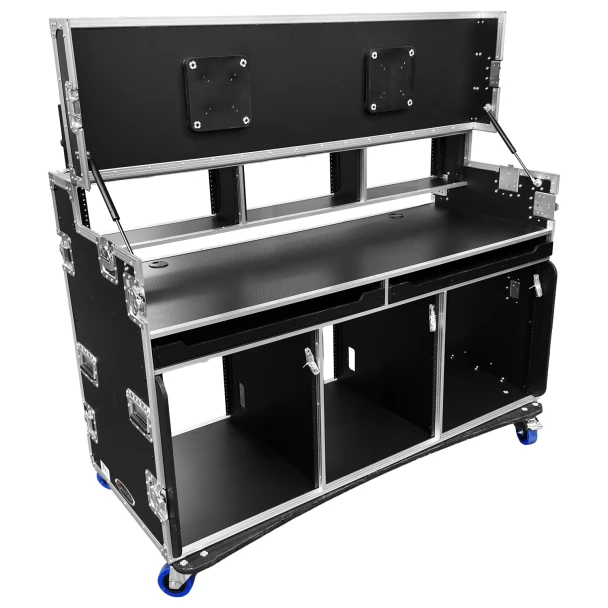 Odyssey FLYPACK3 Triple Bay Portable Video Production Rack Case