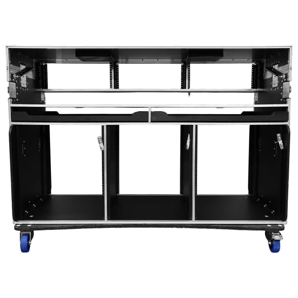 Odyssey FLYPACK3 Triple Bay Portable Video Production Rack Case