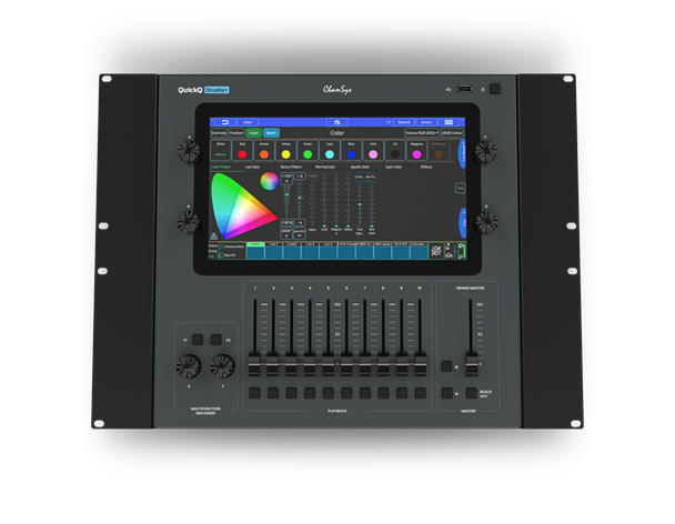 ChamSys QuickQ Studio+ 4-Universe Rack Mount Lighting Console
