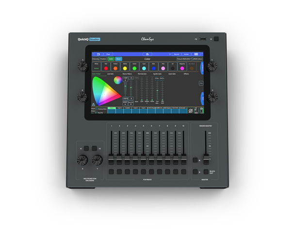 ChamSys QuickQ Studio+ 4-Universe Rack Mount Lighting Console
