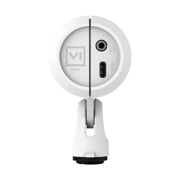 Shure MV6 Gen 2 USB Gaming Microphone - White
