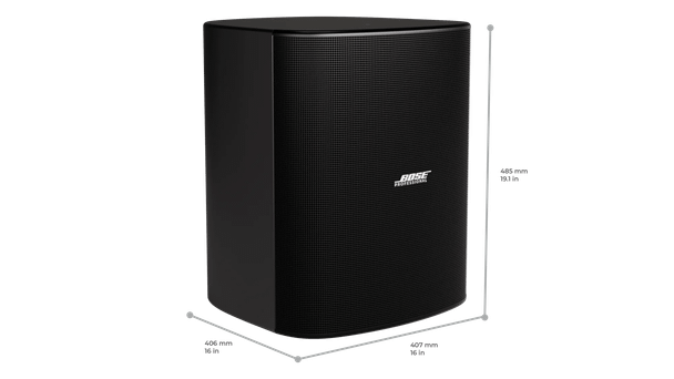 Bose DesignMax DM12SE Black Loudspeaker