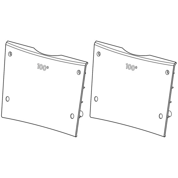 Bose AMWG1010 ArenaMatch AM10 100° Horizontal Waveguide Pair