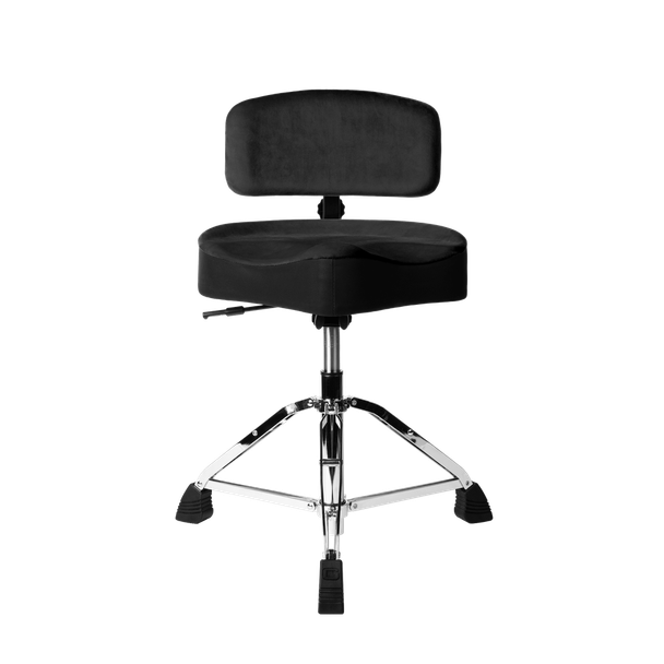 Gator Cases GP-DTH-BR-BK Black Adjustable Drum Throne Backrest