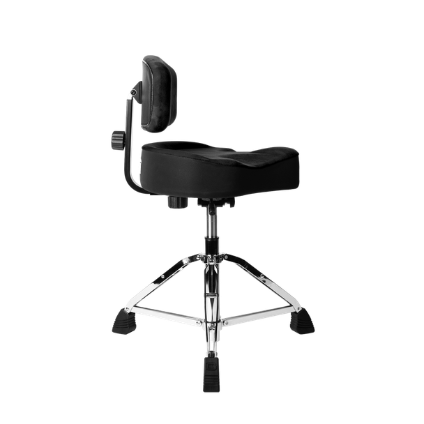 Gator Cases GP-DTH-BR-BK Black Adjustable Drum Throne Backrest