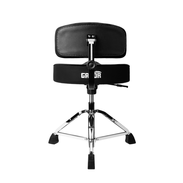 Gator Cases GP-DTH-BR-BK Black Adjustable Drum Throne Backrest