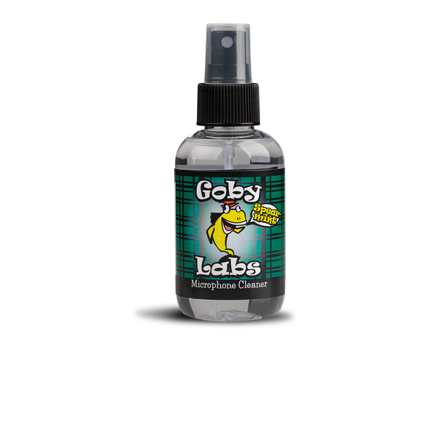 Hosa GLS-104SP-BULK Goby Labs Spearmint Microphone Cleaner 4 fl oz