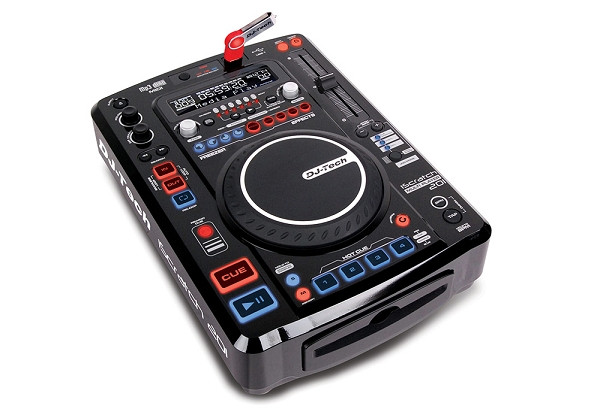DJ Tech iScratch 201 Professional Media Player with Midi Control