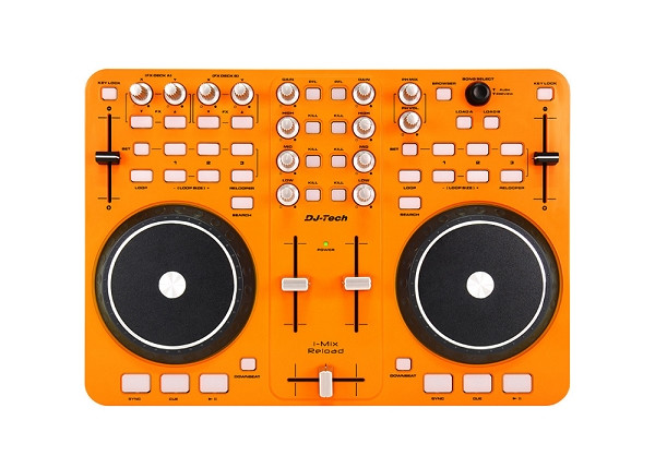 DJ Tech i-Mix Reload Orange DJ Controller