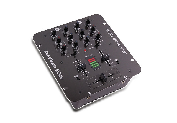 Dj Tech M10USB 2-Channel Rack-mountable Mixer with USB I