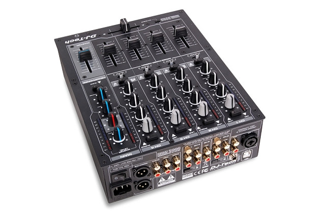 DJ Tech DDM 2000 USB 4-Channel USB DJ Mixer