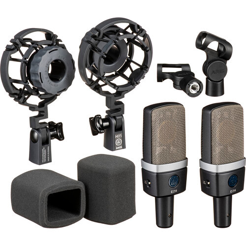 AKG C 214/ST Professional Microphone Set