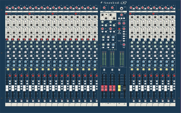 Soundcraft LX7ii 24 console