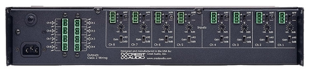 Crest Audio CM 2208 Professional Installation Amplifier