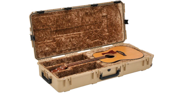 SKB 3i-4217-18-T Injection Molded Acoustic Guitar Case - Tan