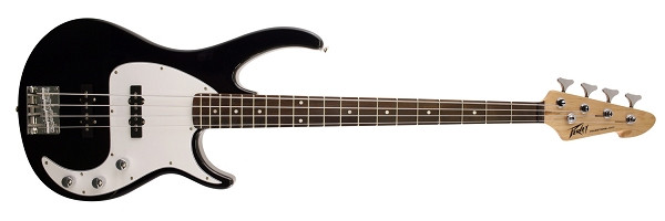 Peavey 3018480 - Milestone Black Bass Guitar - GearclubDirect