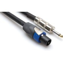 Hosa Speaker Cable - Neutrik SpeakON to 1/4in TS