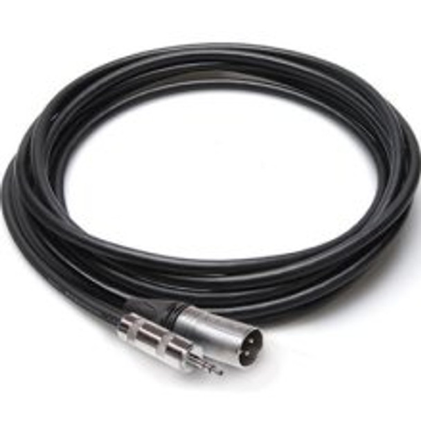 Hosa MMX Camcorder Microphone Cable - 3.5mm TRS to Neutrik XLR3M