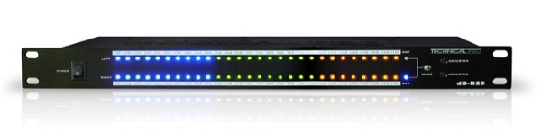 Technical Pro dB-B29 Rack Mount dB Display - GearclubDirect