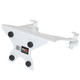 ProX Laptop Shelf fits on Monitor Mounting Arm - White