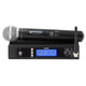Gemini UHF-6100M Single Channel Wireless PLL System, Includes UHF Receiver and Handheld Microphone 