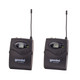 Gemini UHF-6200HL Dual Channel Wireless PLL System, Includes UHF Receiver, 2x Beltpack Transmitter and 2x Headset Lavalier Microphone
