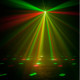 American DJ Ani-Motion Red & Green Geometric Pattern Laser with Remote Control