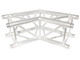 Trusst 290mm (12in) Truss, 2-Way, 135° Corner (8pc makes an octagon) (includes 1 set of connectors)