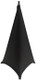 Gator Cases GPA-STAND-2-B Stretchy Speaker Stand Cover-2 sides (black)