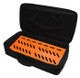 Gator Cases GPB-BAK-OR Orange Aluminum Pedal Board; Large w/ Carry Bag