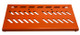 Gator Cases GPB-BAK-OR Orange Aluminum Pedal Board; Large w/ Carry Bag