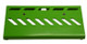 Gator Cases GPB-LAK-GR Green Aluminum Pedal Board; Small w/ Carry Bag