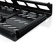 Gator Cases GPB-XBAK-1 Black Aluminum Pedal Board; XL w/ Carry Bag