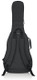 Gator Cases GT-ACOUSTIC-BLK Transit Acoustic Guitar Bag; Charcoal