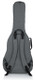 Gator Cases GT-ACOUSTIC-GRY Transit Acoustic Guitar Bag; Light Grey