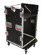 Gator Cases G-TOUR 10X12 PU 10U Top, 12U Side Audio Road Rack Case