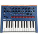 KORG Monophonic Analog Synthesizer with Presets -Blue Side View.