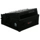 ODYSSEY Black 10U Top Slanted 2U Vertical Pro Combo Rack