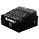 ODYSSEY Black 10U Top Slanted 2U Vertical Pro Combo Rack