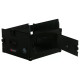 ODYSSEY Black 10U Top Slanted 4U Vertical Pro Combo Rack